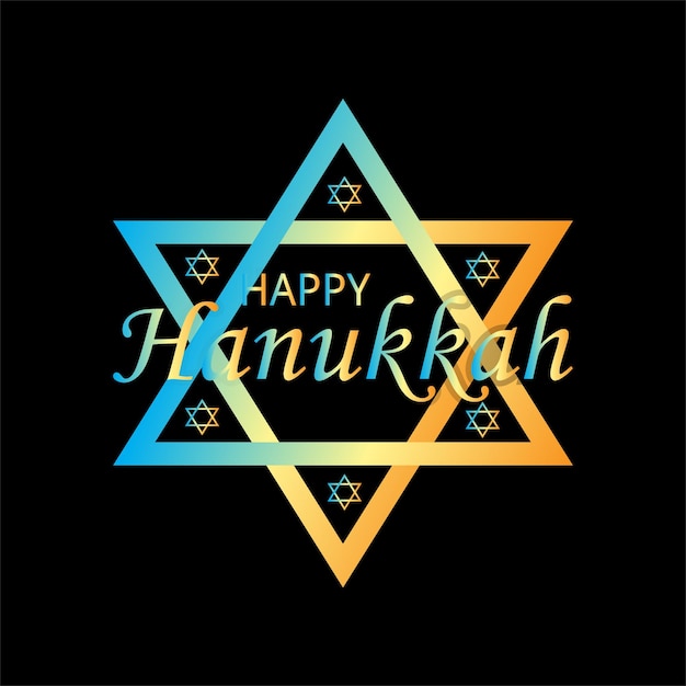 mejor vector de diseño de camiseta de hanukkah