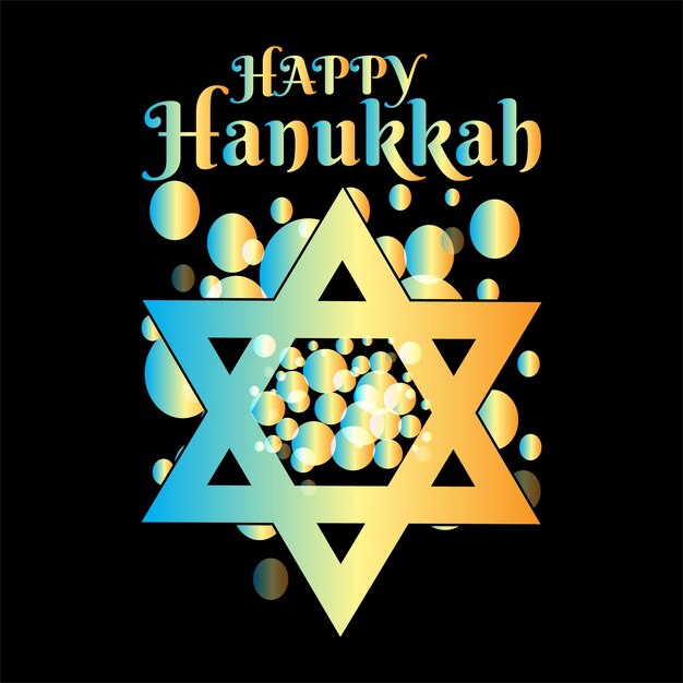 mejor vector de diseño de camiseta de hanukkah