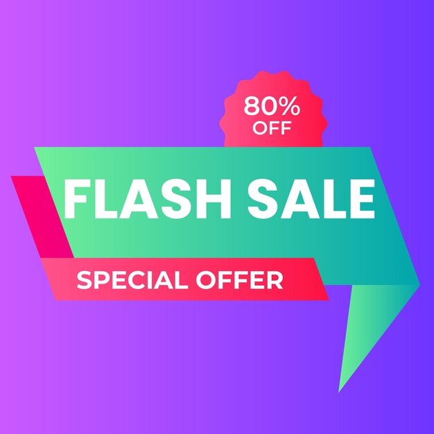Mejor venta instantánea con fondo de gradiente abstracto hasta un descuento de hasta el 50 Promoción de descuento de diseño de banner