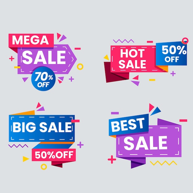 Las mejores ofertas de descuento pancartas ofertas de precio pegatinas de venta etiquetas de ofertas especiales de viernes negro burbuja de venta
