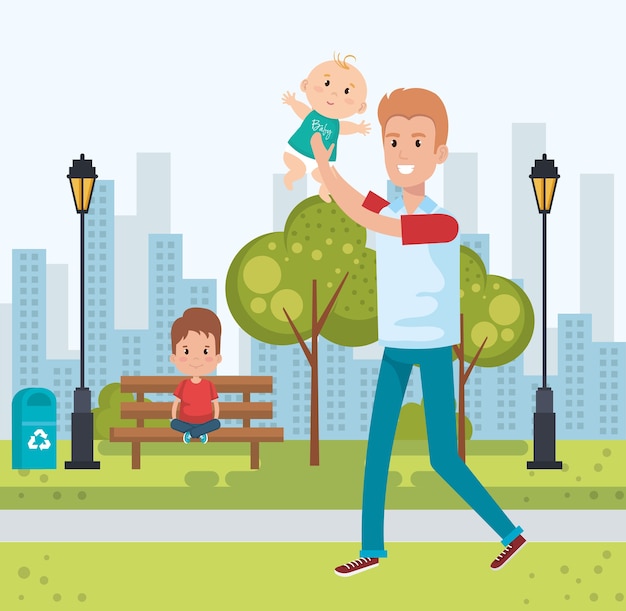 mejores personajes del padre en el parque