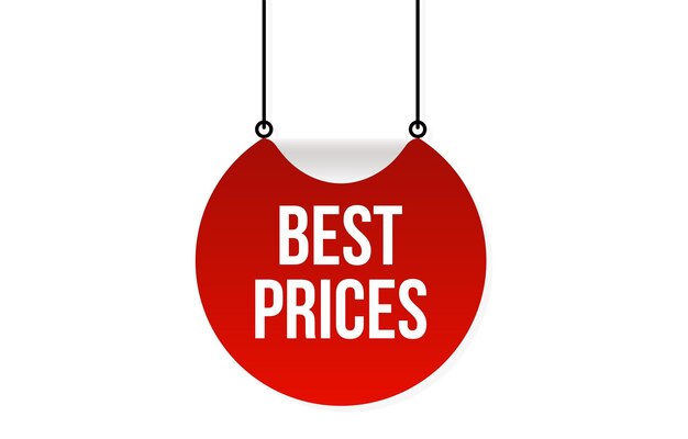 mejores precios diseño de cinta de banner vectorial
