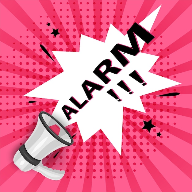 Mensaje importante atención por favor pancarta Consejo de prioridad prestando atención Cartel de discurso de alarma