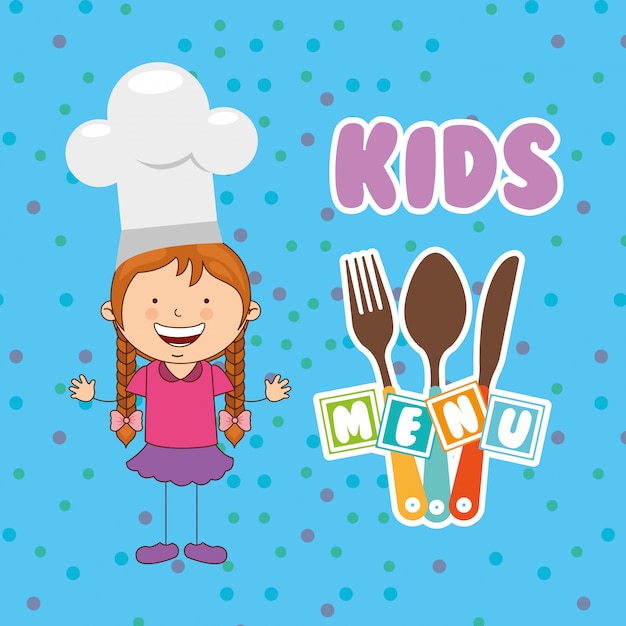 menú infantil