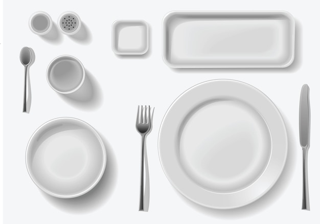 Menú de restaurante nuevo diseño vectorial