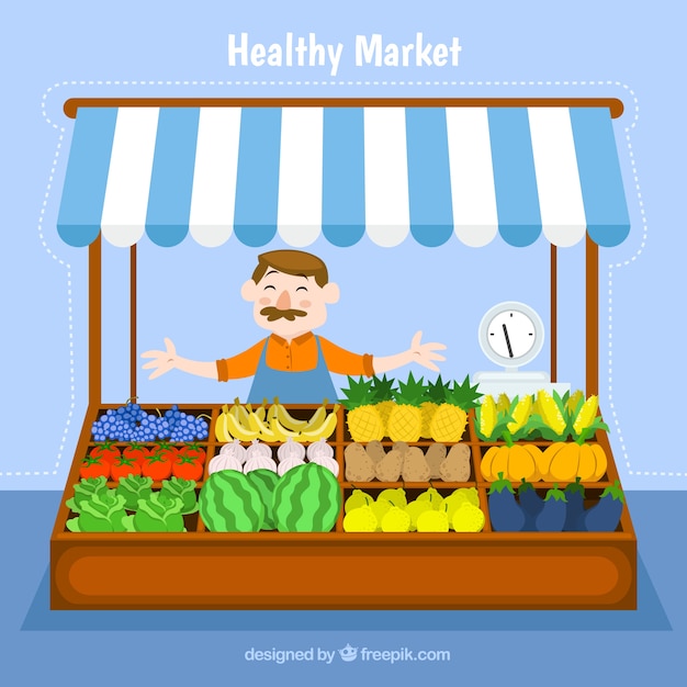 Mercado saludable