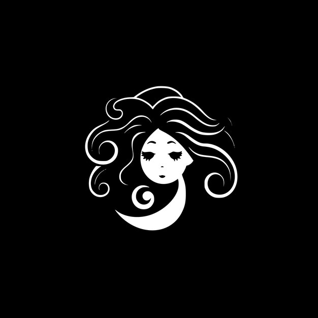 Vector mermaid logo vectorial de alta calidad ilustración vectorial ideal para gráficos de camisetas