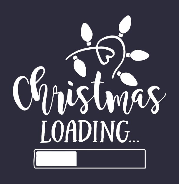 MERRY CHRISTMAS Vector Diseño tipográfico para camiseta
