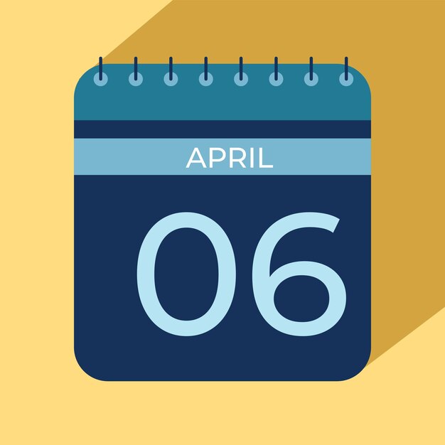 Mes de abril Calendarios de nuevo estilo 2025