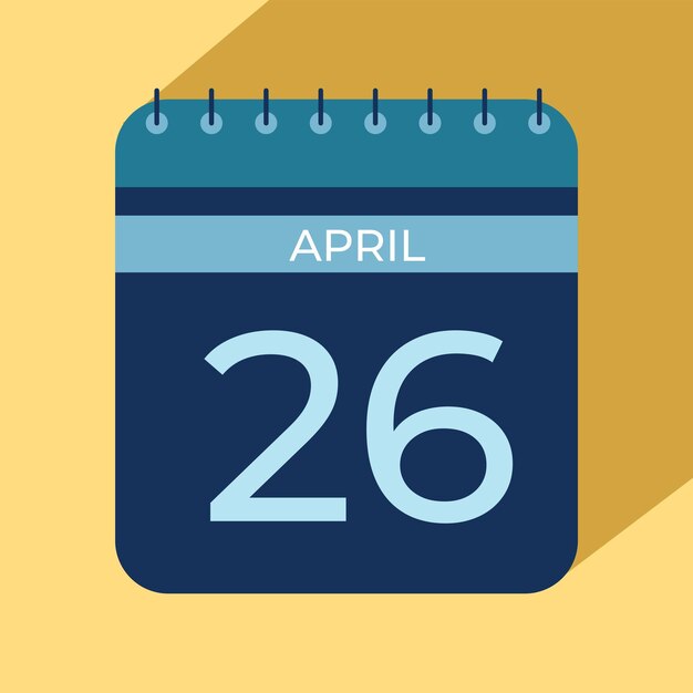 Mes de abril Calendarios de nuevo estilo 2025