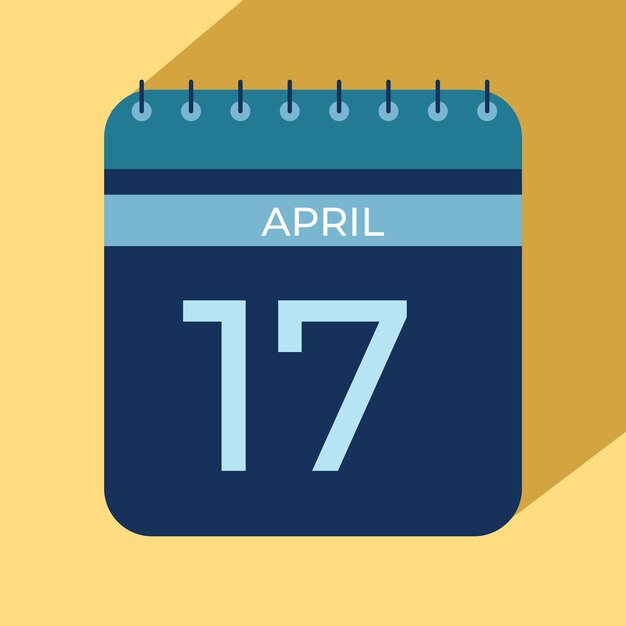 Mes de abril Calendarios de nuevo estilo 2025