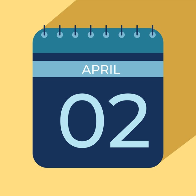 Mes de abril Calendarios de nuevo estilo 2025