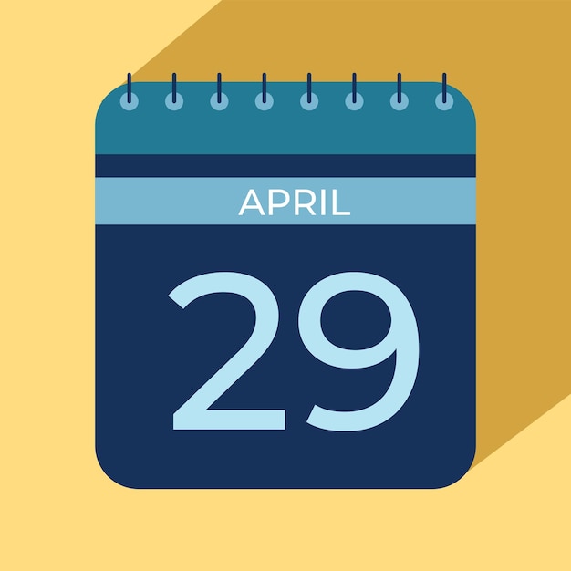 Mes de abril Calendarios de nuevo estilo 2025
