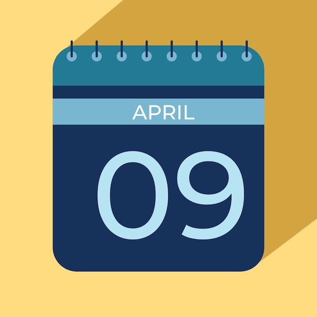 Mes de abril Calendarios de nuevo estilo 2025
