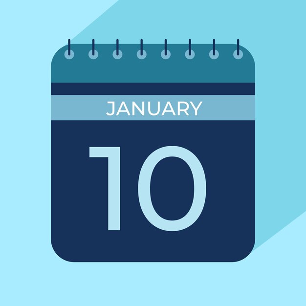Mes Calendarios de nuevo estilo de enero de 2025