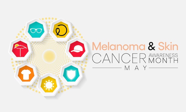 El mes de concientización sobre el melanoma y el cáncer de piel se celebra cada año en mayo.