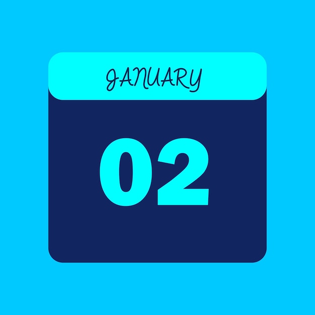 Mes de enero Calendario Editable