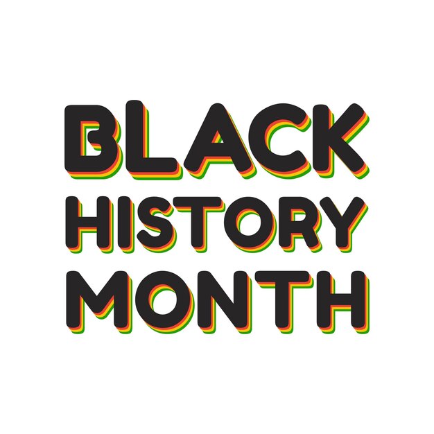 El mes de la historia negra, la tipografía y el diseño de camisetas