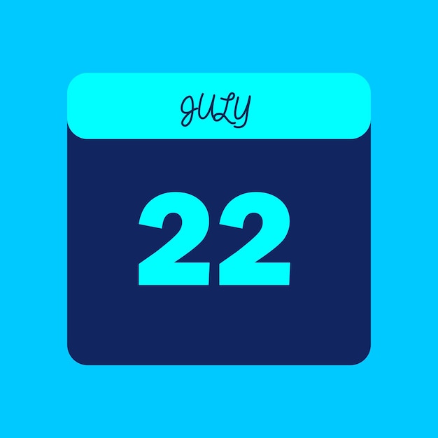 Mes de julio de 2024 Calendario editable
