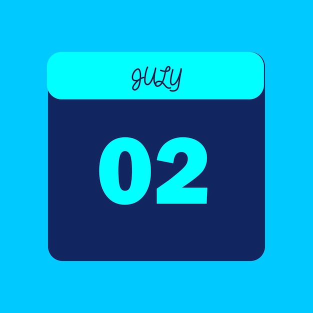 Mes de julio de 2024 Calendario editable