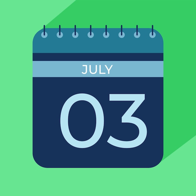 Mes de julio Calendarios de nuevo estilo 2025