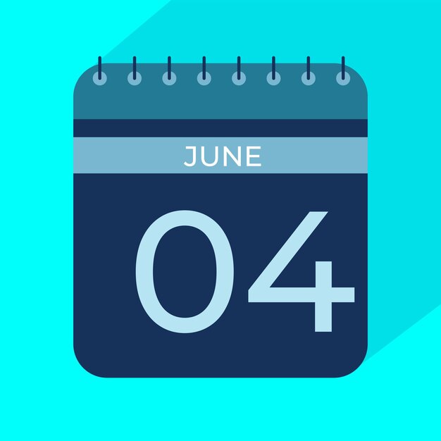 Mes de junio Calendarios de nuevo estilo 2025