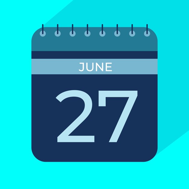 Mes de junio Calendarios de nuevo estilo 2025