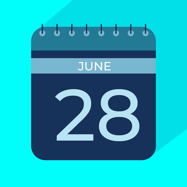 Mes de junio Calendarios de nuevo estilo 2025