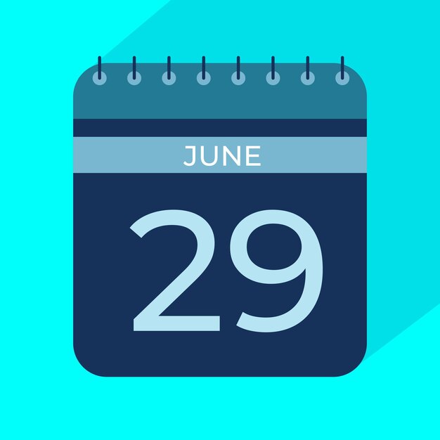 Mes de junio Calendarios de nuevo estilo 2025