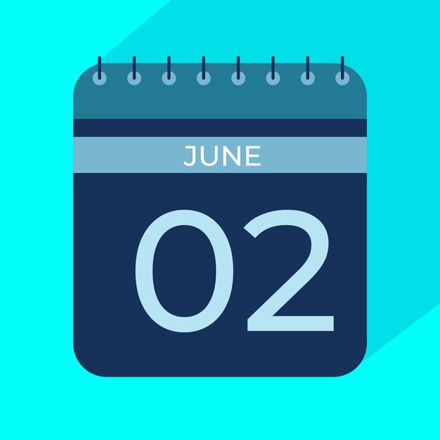 Mes de junio Calendarios de nuevo estilo 2025