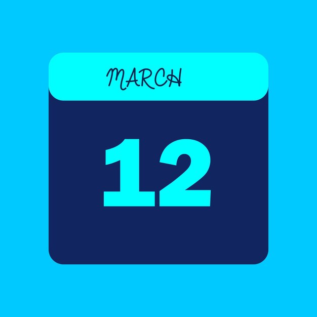 Mes de marzo de 2024 Calendario Editable