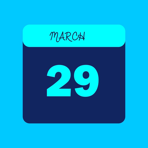 Mes de marzo de 2024 Calendario Editable