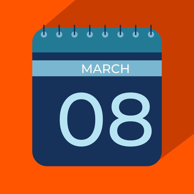 Mes de marzo Calendarios de nuevo estilo 2025
