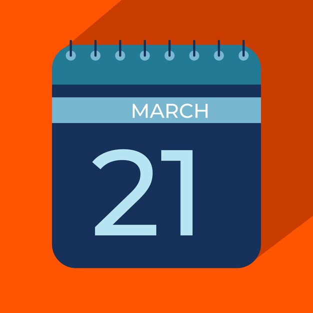 Mes de marzo Calendarios de nuevo estilo 2025