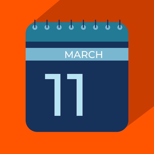 Mes de marzo Calendarios de nuevo estilo 2025