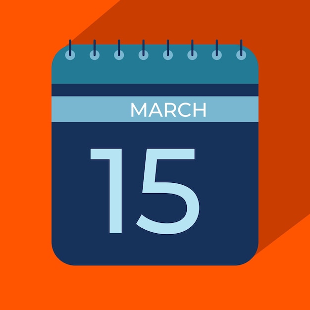 Mes de marzo Calendarios de nuevo estilo 2025