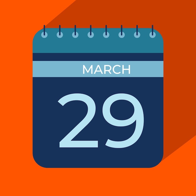 Mes de marzo Calendarios de nuevo estilo 2025