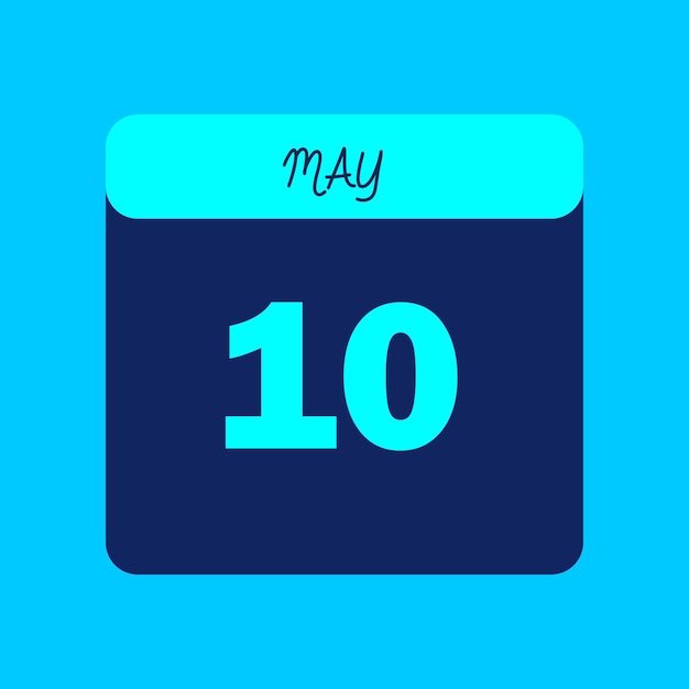 Mes de mayo de 2024 Calendario Editable
