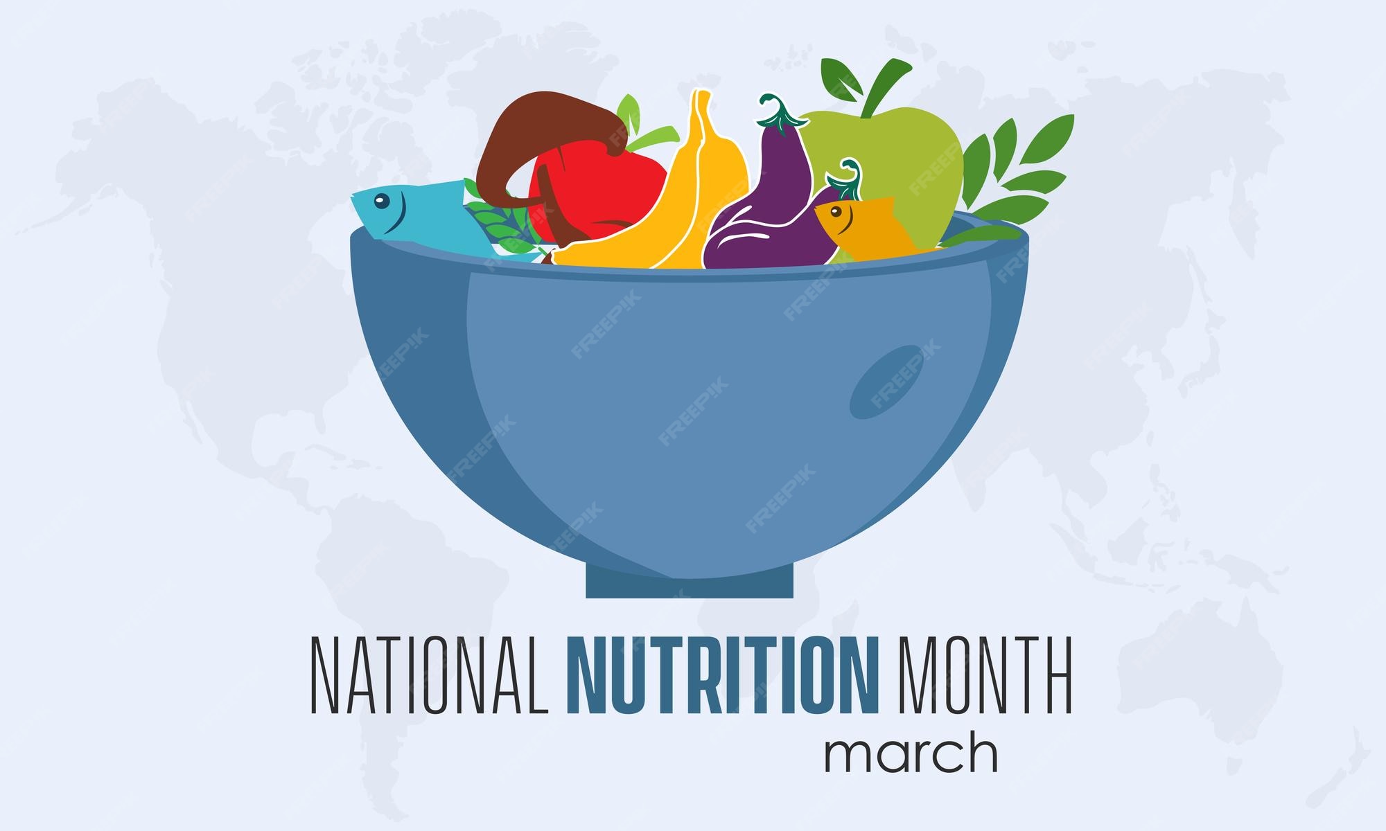 Mes nacional de la nutrición importancia de la celebración del concepto
