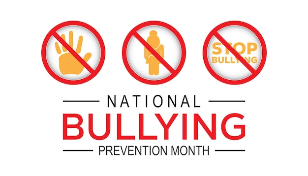 El Mes Nacional de Prevención del Bullying se celebra cada año en octubre