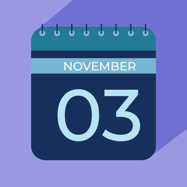 Mes de noviembre Calendarios de nuevo estilo 2025