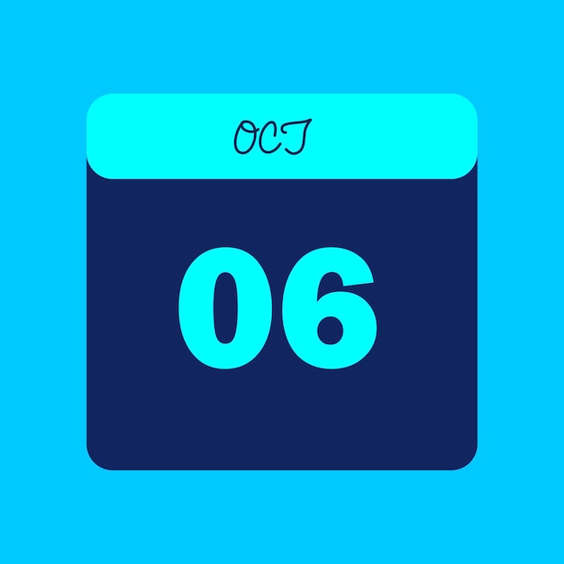 Mes de octubre de 2024 Calendario Editable