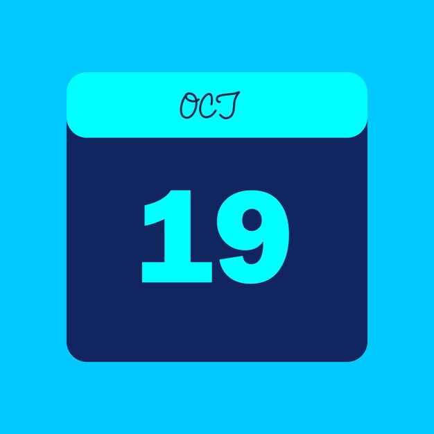 Mes de octubre de 2024 Calendario Editable