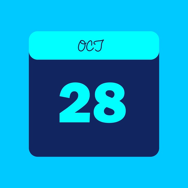 Mes de octubre de 2024 Calendario Editable