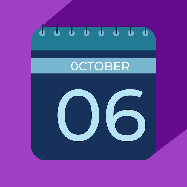 Mes de octubre Calendarios de nuevo estilo 2025