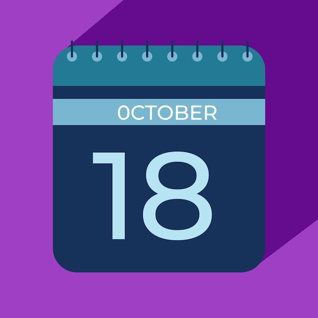 Mes de octubre Calendarios de nuevo estilo 2025