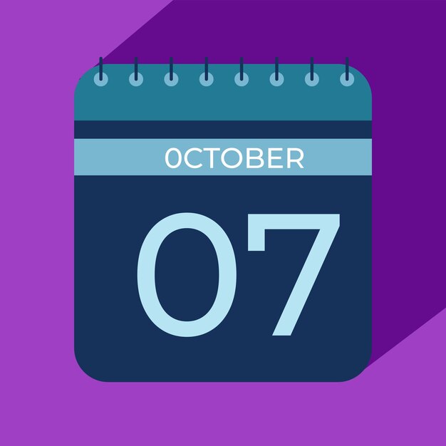 Mes de octubre Calendarios de nuevo estilo 2025