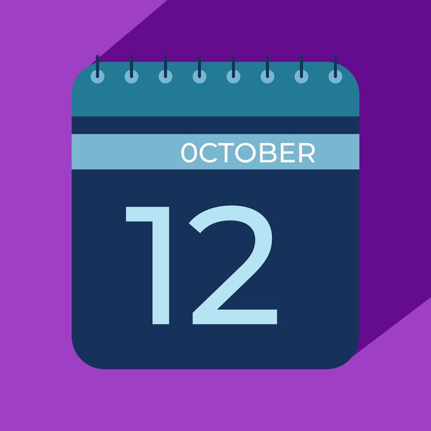 Mes de octubre Calendarios de nuevo estilo 2025