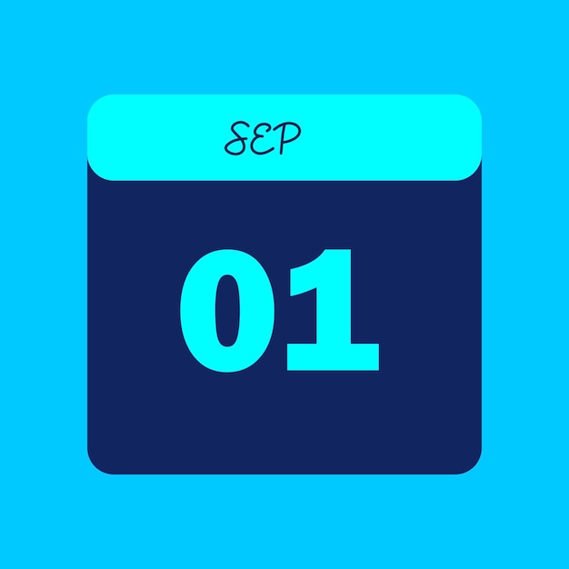 Mes de septiembre de 2024 Calendario Editable