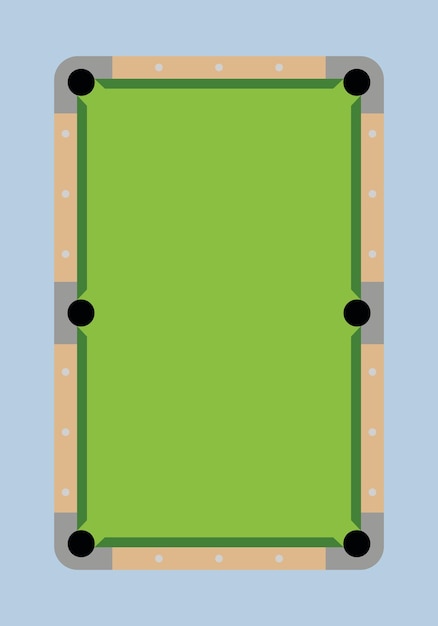Mesa de billar vectorial 14